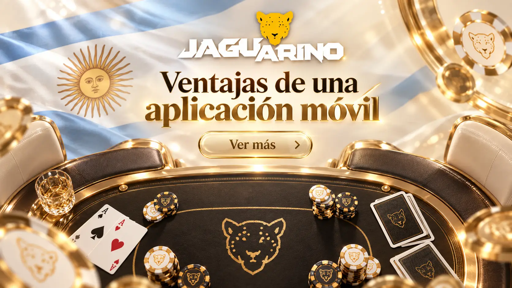 Ventajas de jugar desde la aplicación móvil de Jaguarino
